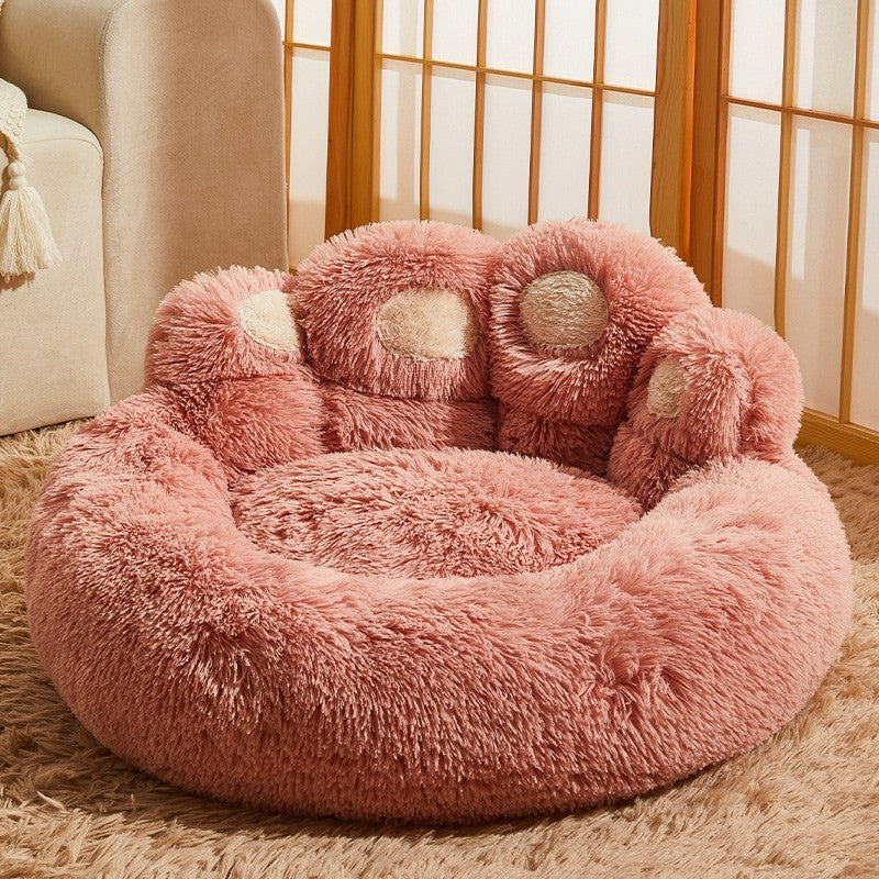 Warm Fleece Dog Bed β Medium & Large Pet Sofa Mattress