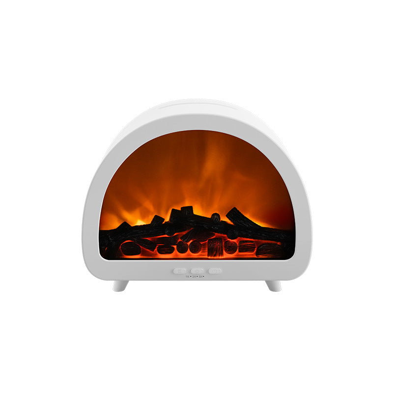 Fireplace Flame Aroma Diffuser โ Remote Control Atmosphere Light