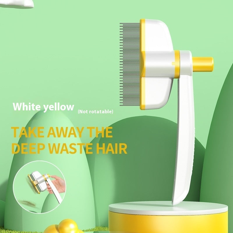 Self-Cleaning Pet Grooming Comb β Cat & Dog Hair Removal Brush