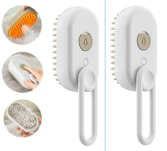 3-in-1 Steam Pet Brush β Electric Spray Grooming Comb