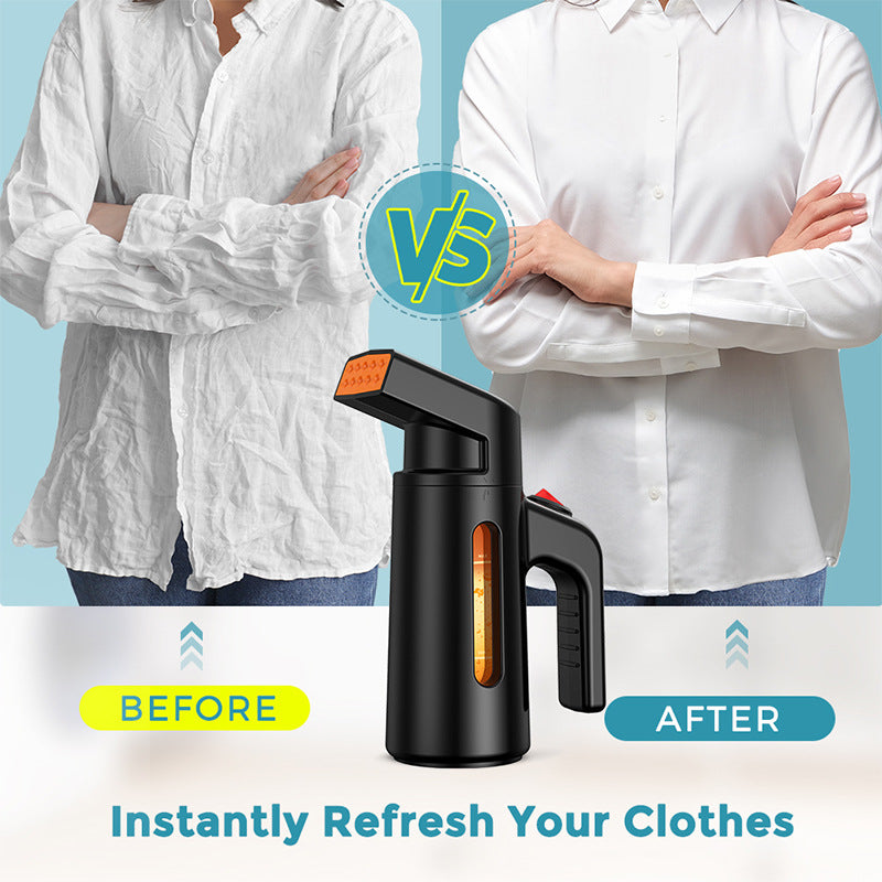 Portable Handheld Garment Steamer – Wet & Dry Electric Iron