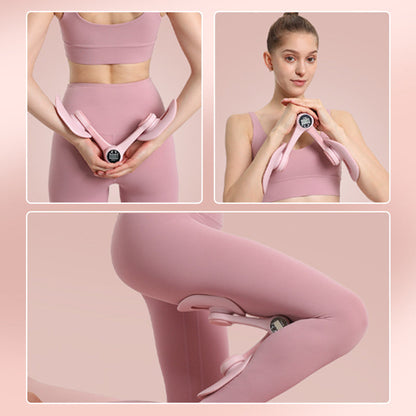 Adjustable Thigh Trainer with LCD Counter – Pelvic Floor Muscle Exerciser
