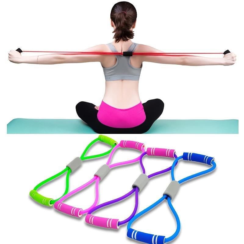 8-Shaped Elastic Resistance Band – Full Body Workout