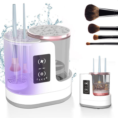 Electric Makeup Brush Cleaner – Rechargeable Automatic Cleaning Stand
