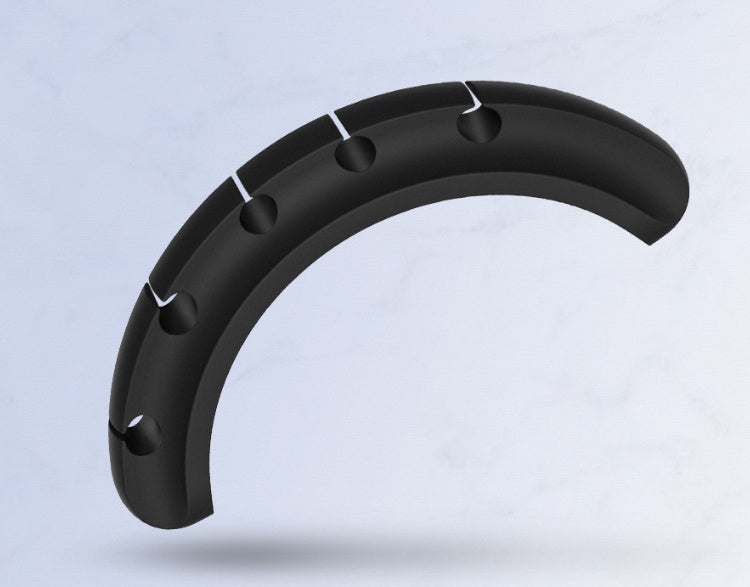 Silicone USB Cable Winder – Desktop Cable Organizer Clip