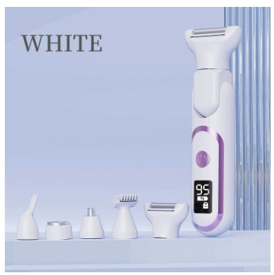 5-in-1 Electric Lady Shaver – Double-Head Hair Trimmer