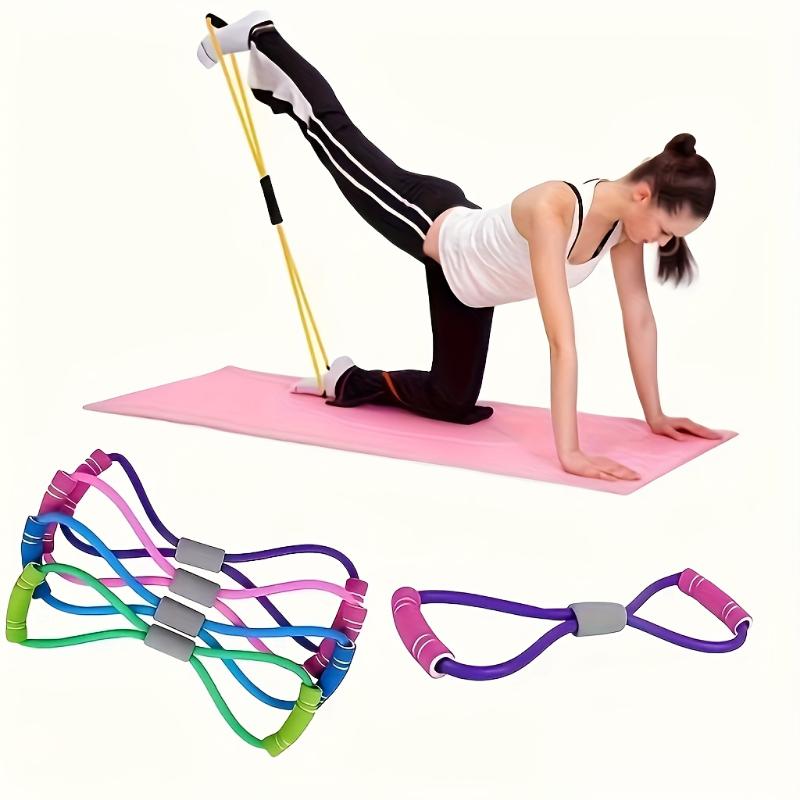 8-Shaped Elastic Resistance Band – Full Body Workout