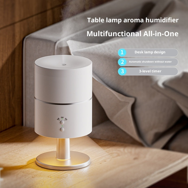 Silent Desk Lamp Night Light Humidifier