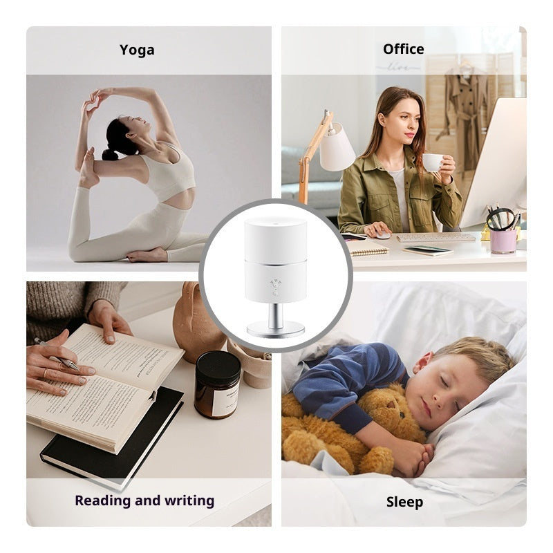 Silent Desk Lamp Night Light Humidifier