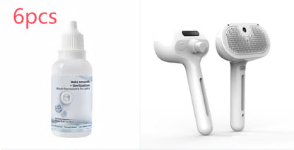 Pet Spray Hair Comb – Mist Grooming & Hair Remover Brush