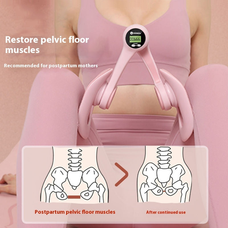 Adjustable Thigh Trainer with LCD Counter – Pelvic Floor Muscle Exerciser