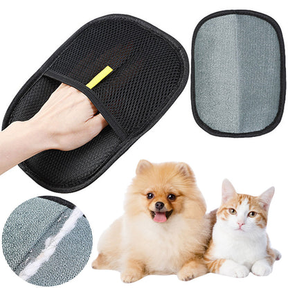 Pet Hair Remover Glove – Deshedding Mitt for Dogs & Cats