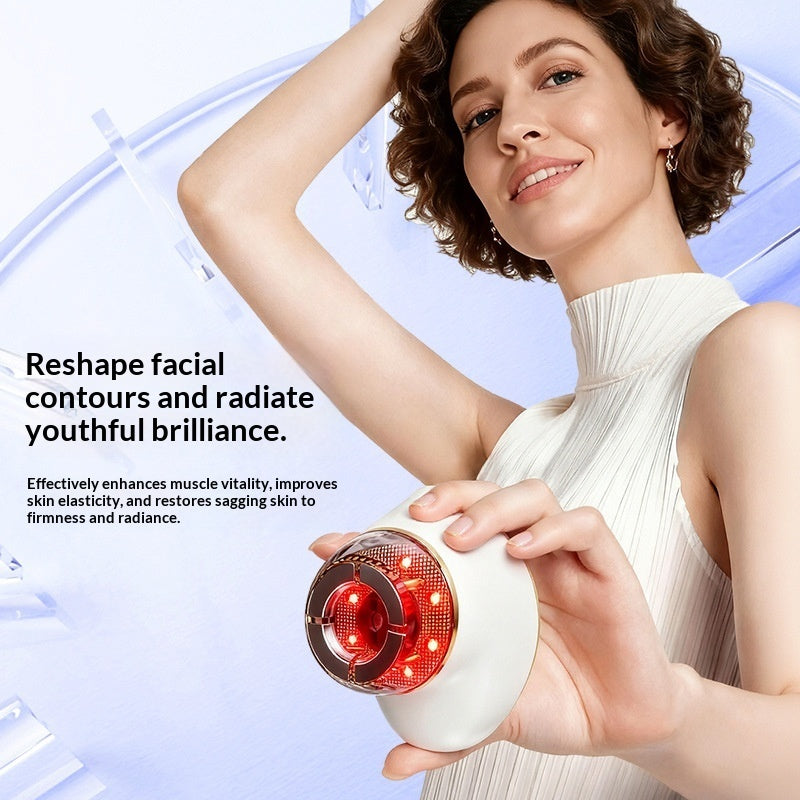 Vacuum Negative Pressure Adsorption Microcurrent Lifting Firming Photorejuvenation Beauty Device