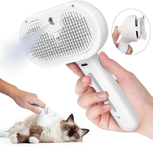 Pet Spray Hair Comb – Mist Grooming & Hair Remover Brush