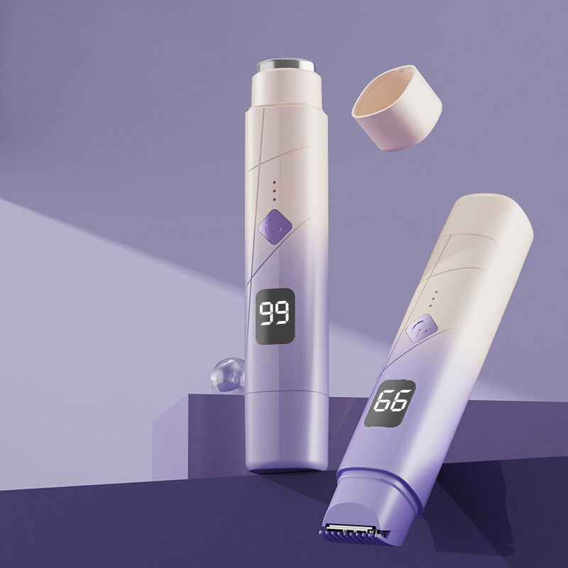 Digital Display Women’s Shaver – Type-C Multifunction Hair Removal Device