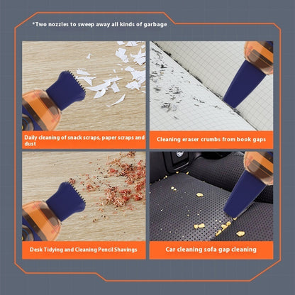 USB Rechargeable Handheld Desktop Vacuum Cleaner