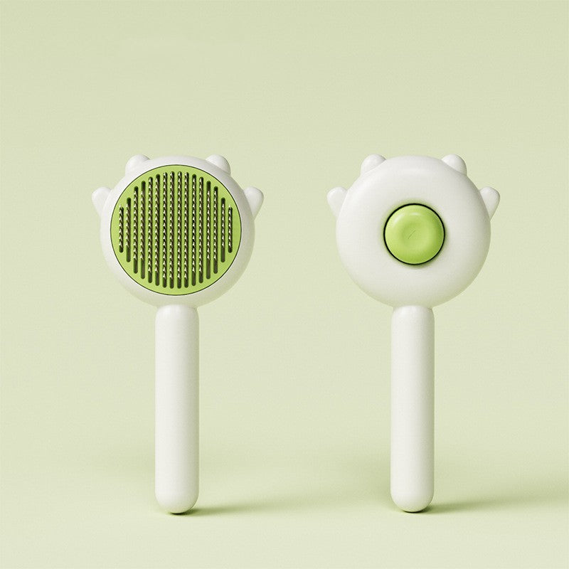 Pet Massage Comb – Cat & Dog Hair Removal Grooming Brush