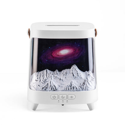3D Starry Sky Flame Aroma Humidifier