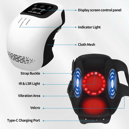Electric Knee Massager – Intelligent Heating & Vibration Pain Relief