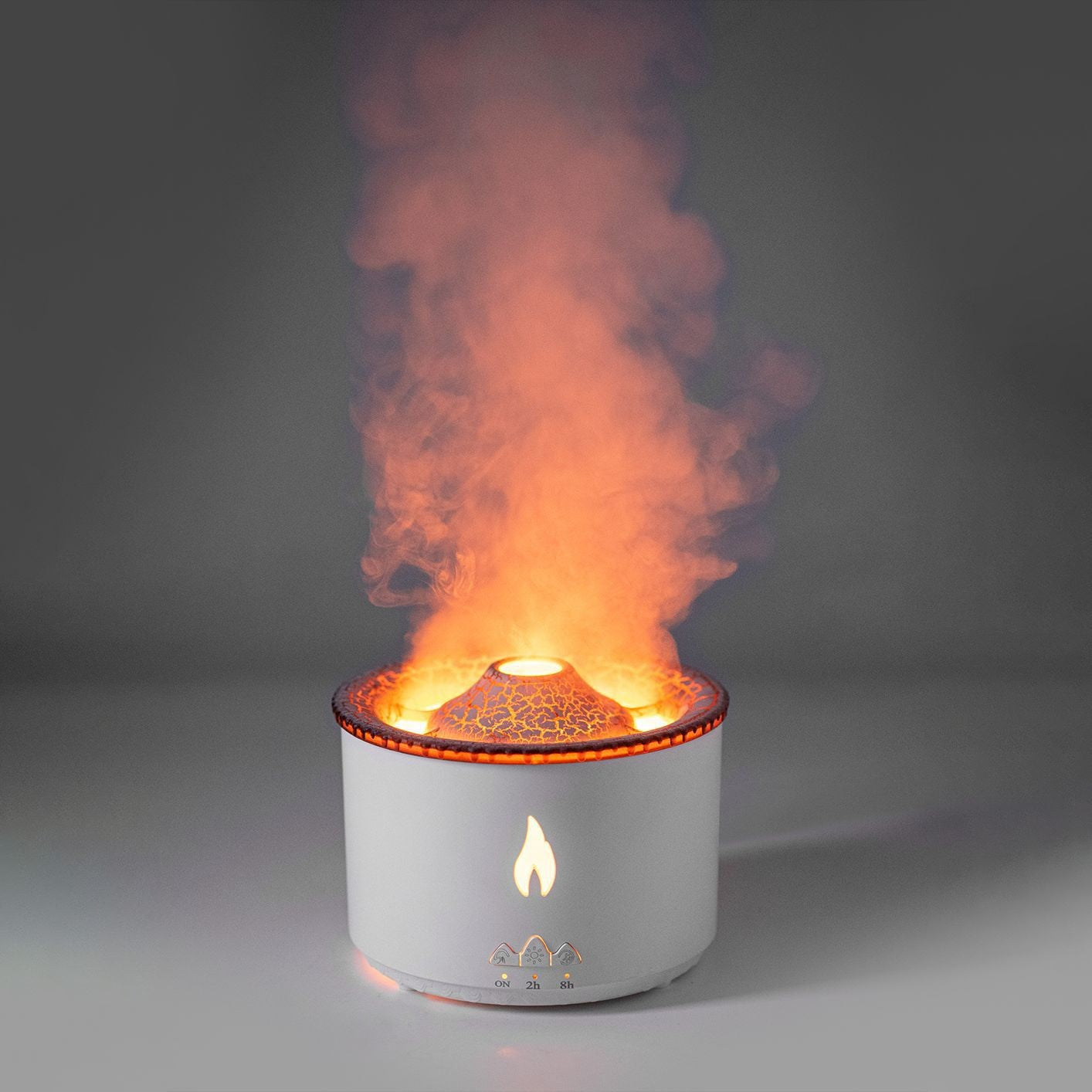 Volcano Jellyfish Flame Aroma Diffuser – Ultrasonic Humidifier