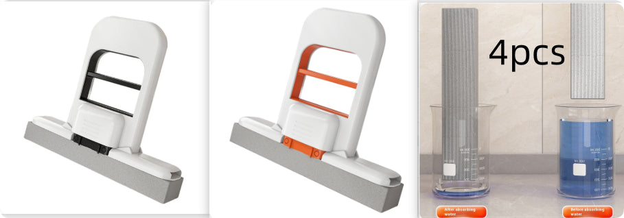 Mini Foldable Desktop Mop – Handheld Sponge Cleaning Tool