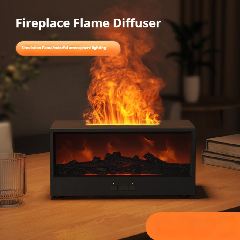 3D Fireplace Flame Aroma Diffuser