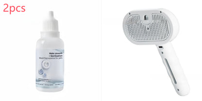 Pet Spray Hair Comb – Mist Grooming & Hair Remover Brush