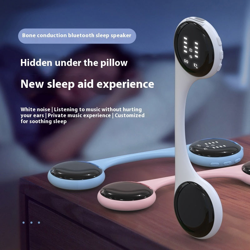 Bone Conduction Bluetooth Sleep Music Box – Pillow Speaker
