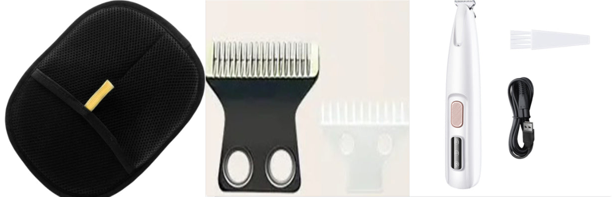 LED Pet Paw Trimmer – Waterproof Dog Grooming Clipper