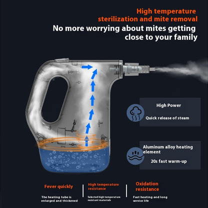 Steam Cleaner High Temperature And High Pressure Handheld Washing Machine