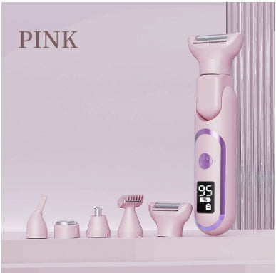 5-in-1 Electric Lady Shaver – Double-Head Hair Trimmer