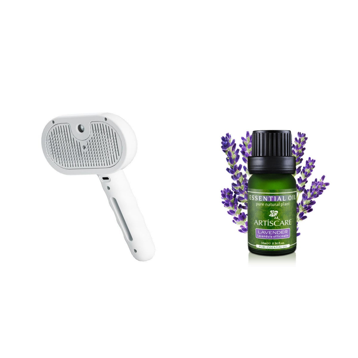 Pet Spray Hair Comb – Mist Grooming & Hair Remover Brush