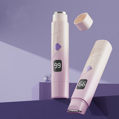 Digital Display Women’s Shaver – Type-C Multifunction Hair Removal Device