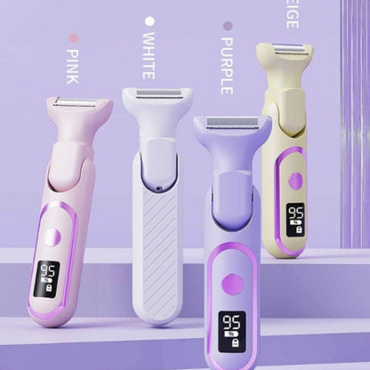5-in-1 Electric Lady Shaver – Double-Head Hair Trimmer