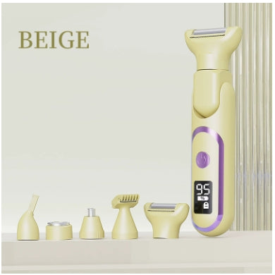 5-in-1 Electric Lady Shaver – Double-Head Hair Trimmer