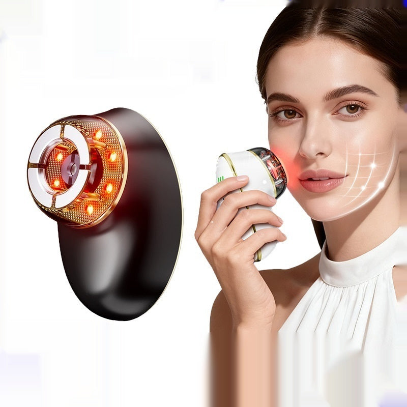 Vacuum Negative Pressure Adsorption Microcurrent Lifting Firming Photorejuvenation Beauty Device