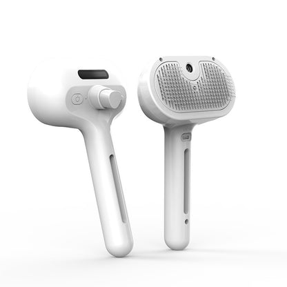 Self-Cleaning Pet Grooming Brush – Mist Hair Remover Comb