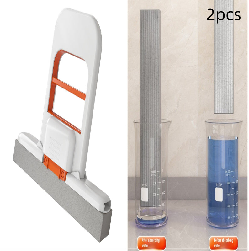 Mini Foldable Desktop Mop – Handheld Sponge Cleaning Tool