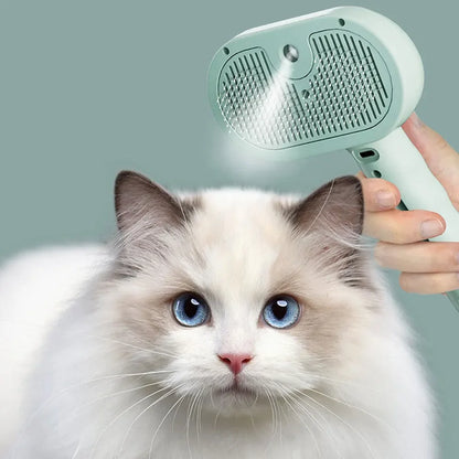 Pet Spray Hair Comb – Mist Grooming & Hair Remover Brush