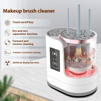 Electric Makeup Brush Cleaner – Rechargeable Automatic Cleaning Stand